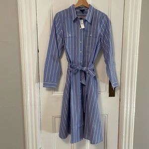 Petite Talbots Shirtdress with tags WITH POCKETS! Perfect for Spring!